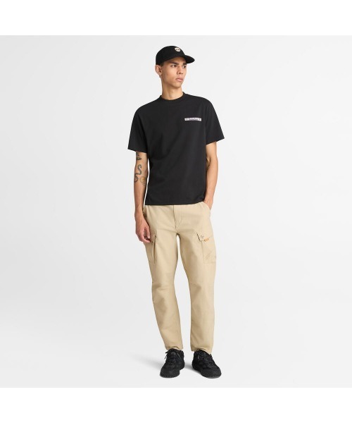 セール】メンズ 半袖 WWES バック グラフィック Tシャツ（T