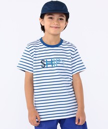SHIPS（シップス）の「SHIPS KIDS:100～130cm / SHIPS ロゴ TEE（Tシャツ/カットソー）」