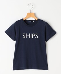 SHIPS（シップス）の「SHIPS KIDS:100～130cm / SHIPS ロゴ TEE（Tシャツ/カットソー）」