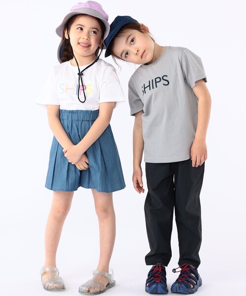 SHIPS(シップス)の「SHIPS KIDS:100~130cm / SHIPS ロゴ TEE(Tシャツ/カットソー・キッズ・ホワイト/ライトホワイト/ホワイト系/ライトグレー/ライトブルー/ネイビー・100/110/120/130)」の22枚目の写真