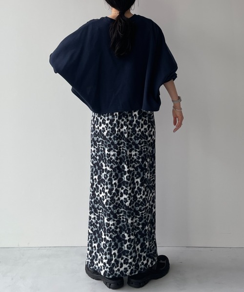 wee9s（ウィークス）の「SHOUBU SKIRT / レオパード勝負スカート（スカート・レディース・レオパード/グレー・FREE/LONG）」の14枚目の写真