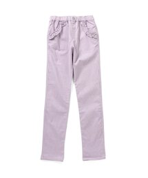 とっても伸び～る　楽々ストレッチポケットフリルパンツ(ジュニア)