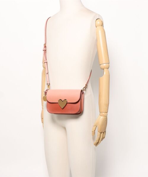 FOSSIL（フォッシル）の「フォッシル 斜めがけバッグ レディース レザー レッド スマホ収納可 ZB11118633（ハンドバッグ・レディース・レッド・FREE）」の8枚目の写真