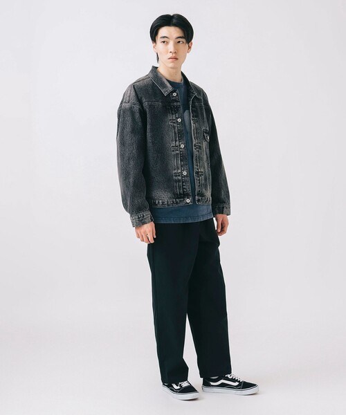 BEAMS HEART(ビームスハート)の「ブラスト デニム ジャケット【ユニセックス】(デニムジャケット・メンズ・インディゴブルー/ブラック・LARGE/MEDIUM/SMALL)」の9枚目の写真