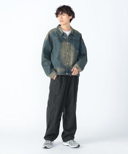 BEAMS HEART(ビームスハート)の「ブラスト デニム ジャケット【ユニセックス】(デニムジャケット・メンズ・インディゴブルー/ブラック・LARGE/MEDIUM/SMALL)」の20枚目の写真