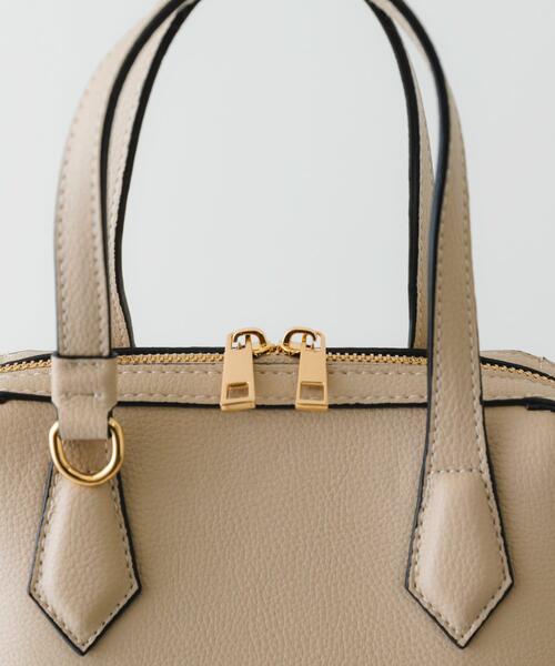 RODE SKO(ロデスコ)の「プチラウンドファスナートートバッグ(トートバッグ・レディース・ブラック/ミント/ホワイト系その他・ONE)」の6枚目の写真