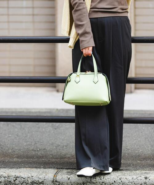 RODE SKO(ロデスコ)の「プチラウンドファスナートートバッグ(トートバッグ・レディース・ブラック/ミント/ホワイト系その他・ONE)」の16枚目の写真