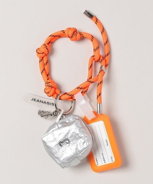 JEANASIS（ジーナシス）の「カラーロープチャームストラップ/284103（スマホグッズ・レディース・オレンジ系その他/レッド系その他/ホワイト系その他/グリーン系その他・FREE）」の4枚目の写真