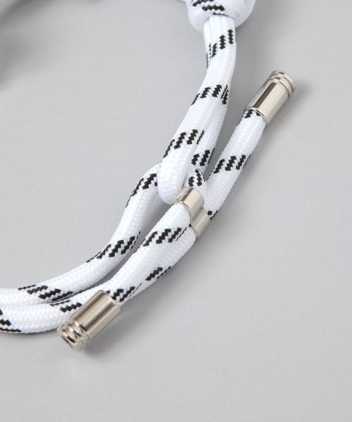 JEANASIS（ジーナシス）の「カラーロープチャームストラップ/284103（スマホグッズ・レディース・オレンジ系その他/レッド系その他/ホワイト系その他/グリーン系その他・FREE）」の9枚目の写真