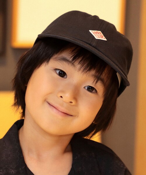 DANTON フリーズベスト シャツ キャップ3点セット DANTON / KIDS' CHINO CLOTH 6PANEL CAP 2TONE（キャップ