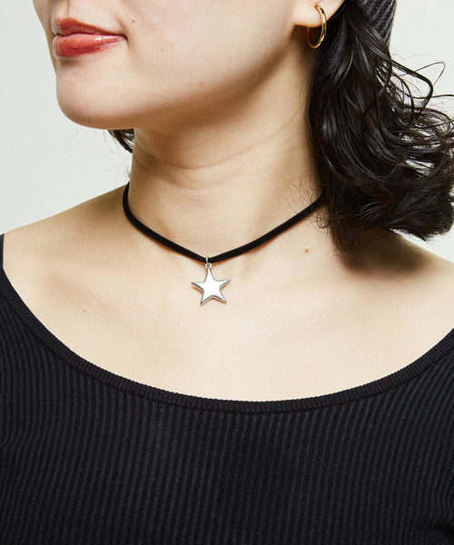 STAR☆ VELOR CHOKER（ネックレス）｜CONVERSE TOKYO