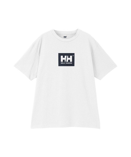 HELLY HANSEN（ヘリーハンセン）の「【HELLY HANSEN】S/S HH Logo Tee ショートスリーブHHロゴティー（Tシャツ/カットソー・メンズ・ホワイト/ネイビー・MEDIUM/LARGE/X-LARGE）」の5枚目の写真