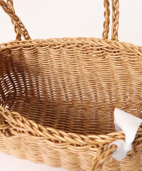 Marie-Louise（マリ－・ルイ－ズ）の「【UTIL/ユティル】ナイール オーバルバッグ /#UT 024（かごバッグ・レディース・ナチュラル・FREE）」の4枚目の写真