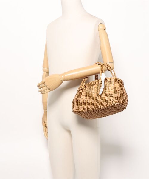 Marie-Louise（マリ－・ルイ－ズ）の「【UTIL/ユティル】ナイール オーバルバッグ /#UT 024（かごバッグ・レディース・ナチュラル・FREE）」の5枚目の写真