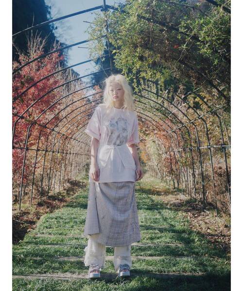 merry jenny（メリージェニー）の「シアーレースコルセット（ベルト・レディース・オフホワイト/ブルー/ピンク・FREE）」の22枚目の写真