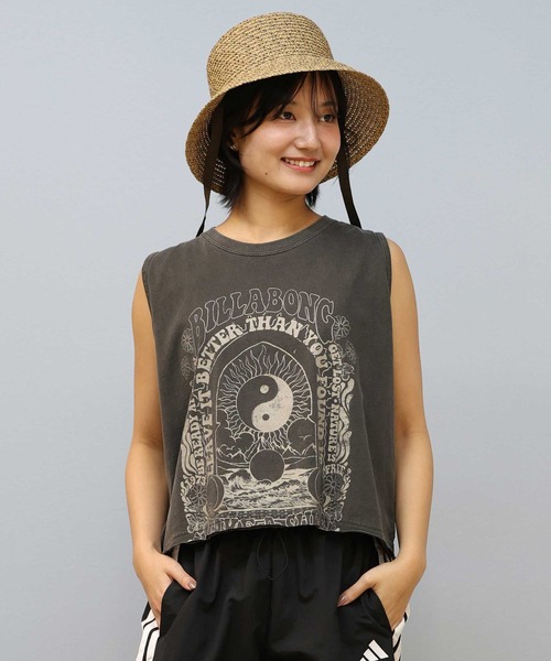 such a stanグラフィックプリント ブラックタンクトップ 完売品 WHIMSY SOCKS ウィムジーソックス FTL 3P TANK TOP BLACK タンク