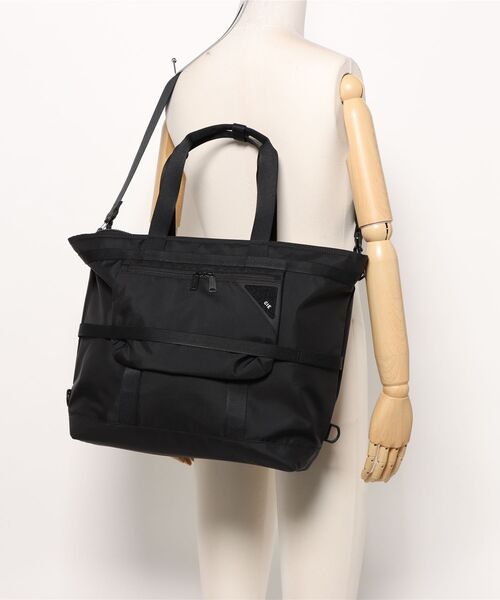 CIE ブラック トートバッグ CIE トートバッグ バッグ シー VARIOUS TOTEBAG A4 メンズ
