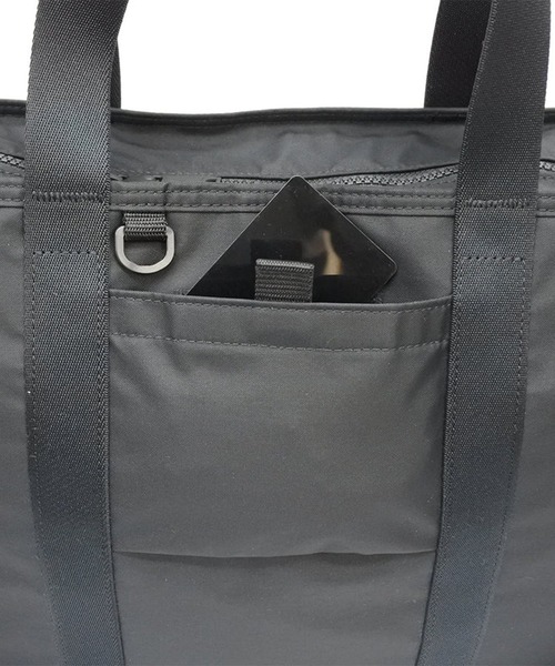 CIE(シー)の「【CIE】FLOW TOTEBAG 022101(トートバッグ・レディース・ブラック/グレイッシュブルー/ブラウン・FREE)」の9枚目の写真