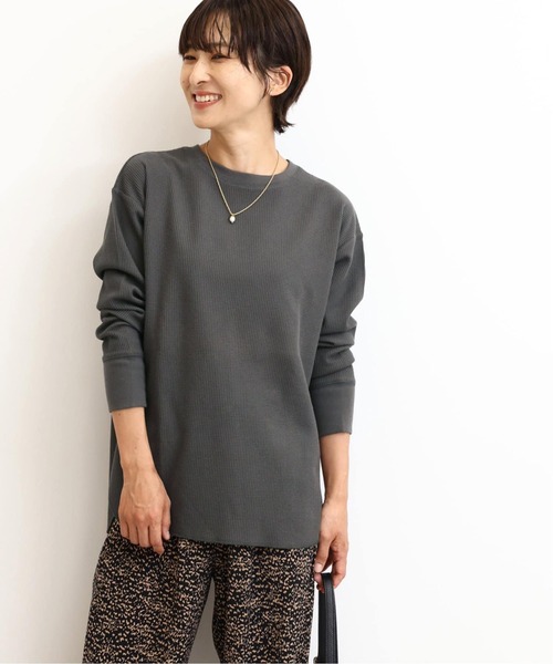 journalstandardluxe YONETOMIワッフルロンT 新品 追加》TCワッフルロングスリーブTシャツ（Tシャツ/カットソー