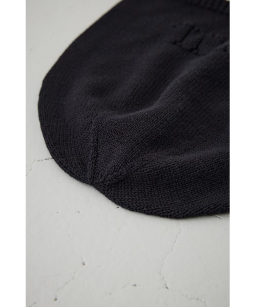 AZUL by moussy（アズールバイマウジー）の「ロゴパンチングニットビーニー（ニットキャップ/ビーニー・レディース・ブラック/グレー・FREE）」の9枚目の写真