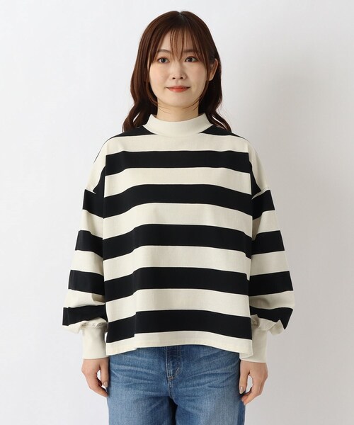 one'sterrace(ワンズテラス)の「リブハイネックプルオーバー(Tシャツ/カットソー・レディース・その他・02)」の2枚目の写真