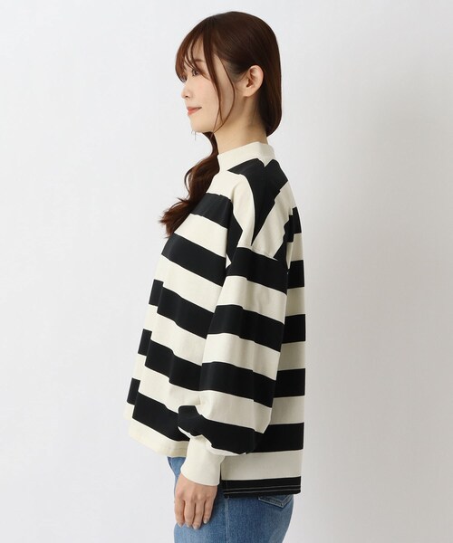 one'sterrace(ワンズテラス)の「リブハイネックプルオーバー(Tシャツ/カットソー・レディース・その他・02)」の3枚目の写真