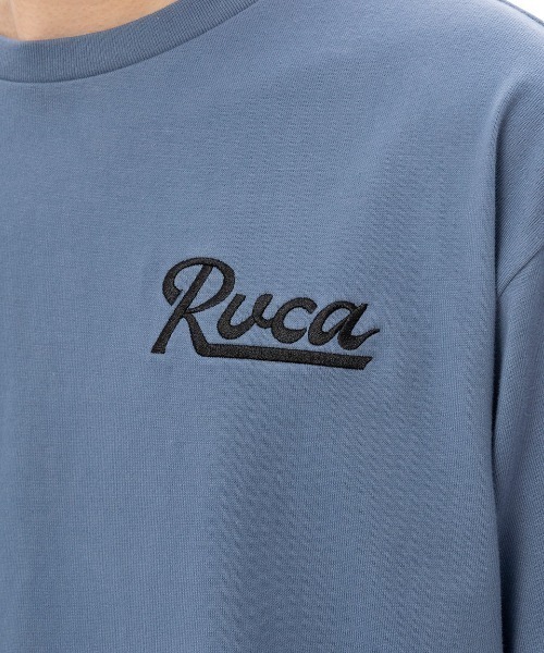RVCA(ルーカ)の「RVCA メンズ SCRIPT SEALED SS Tシャツ 【2025年春夏モデル】/ルーカバックプリント半袖Tシャツ(Tシャツ/カットソー・メンズ・ブラック/ホワイト/グリーン系その他/ブルー系その他・SMALL/MEDIUM/LARGE/X-LARGE)」の15枚目の写真