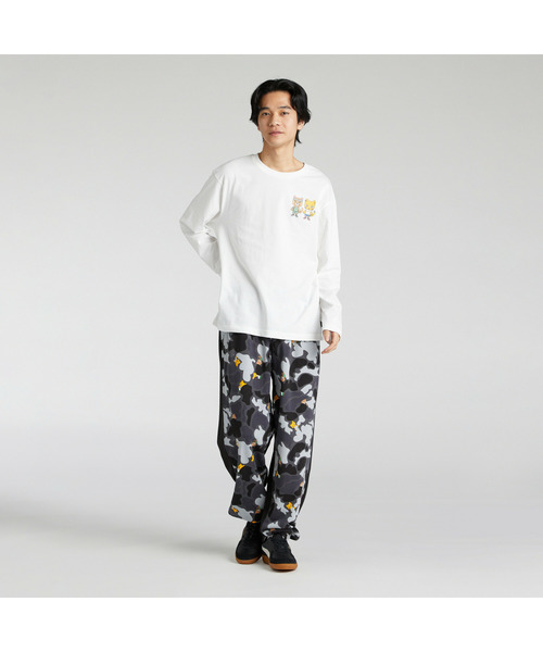 MEDM x STK コラボプリントＴシャツ 長袖 ユニフォーム 男女兼用 セール】PUMA プーマ ユニセックス NEKO-san x DYLAN