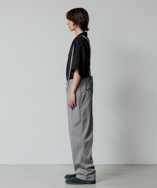 ADAM ET ROPE'(アダムエロペ)の「【WEB限定】リネンライク フロントタック スキッパーシャツ / 防シワ / ユニセックス(シャツ/ブラウス・メンズ・オフホワイト/ブラウン系その他2/ブラック・M/L)」の18枚目の写真