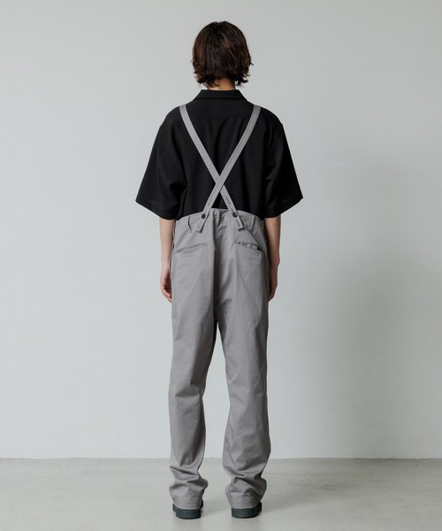 ADAM ET ROPE'(アダムエロペ)の「【WEB限定】リネンライク フロントタック スキッパーシャツ / 防シワ / ユニセックス(シャツ/ブラウス・メンズ・オフホワイト/ブラウン系その他2/ブラック・M/L)」の19枚目の写真