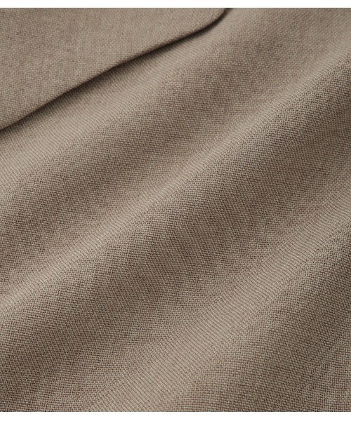 ADAM ET ROPE'(アダムエロペ)の「【WEB限定】リネンライク フロントタック スキッパーシャツ / 防シワ / ユニセックス(シャツ/ブラウス・メンズ・オフホワイト/ブラウン系その他2/ブラック・M/L)」の15枚目の写真