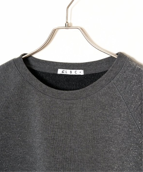 LBC(エルビーシー)の「ラメ裏毛ベストT(Tシャツ/カットソー・レディース・チャコールグレー/グレー/オフホワイト/ダークグレー/ベージュ・M)」の9枚目の写真