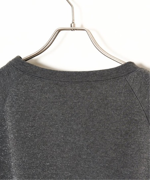 LBC(エルビーシー)の「ラメ裏毛ベストT(Tシャツ/カットソー・レディース・チャコールグレー/グレー/オフホワイト/ダークグレー/ベージュ・M)」の14枚目の写真