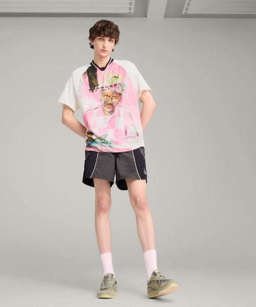 PUMA(プーマ)の「PUMA PUMA X KIDSUPER INDOOR DSTRSD(プーマ×キッドスーパー インドア ディストレス)(スニーカー・メンズ・グリーン系・26cm/26.5cm/27cm/27.5cm/28.5cm/29cm/30cm)」の7枚目の写真