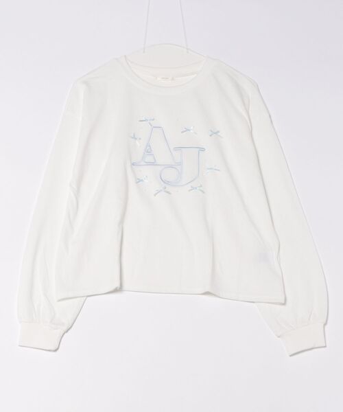 apres jour(アプレジュール)の「アソートリボンロンT(Tシャツ/カットソー・レディース・ブルー/オレンジ/イエロー/ピンク・フリー/X-LARGE)」の10枚目の写真