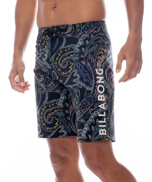BILLABONG（ビラボン）の「BILLABONG メンズ ALLDAY PRO ボードショーツ 【2025年春夏モデル】/ビラボン撥水速乾サーフトランクス・ボードショーツ(水着)（水着・メンズ・ブラック系その他/レッド/ブラック/エメラルド・32inch/30inch/34inch/28inch）」の3枚目の写真