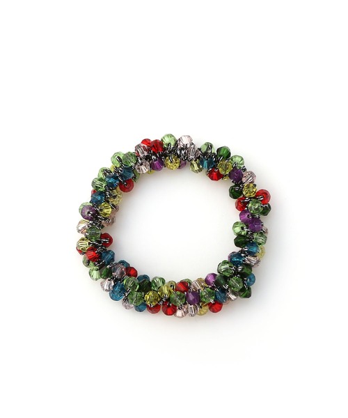 セール】カラフルスリムビーズシュシュ（シュシュ）｜colleca la