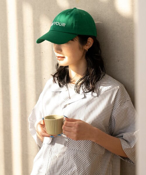 帽子 you セール】限定展開 YOU YOUR/ユーユアー フロントロゴ ベース