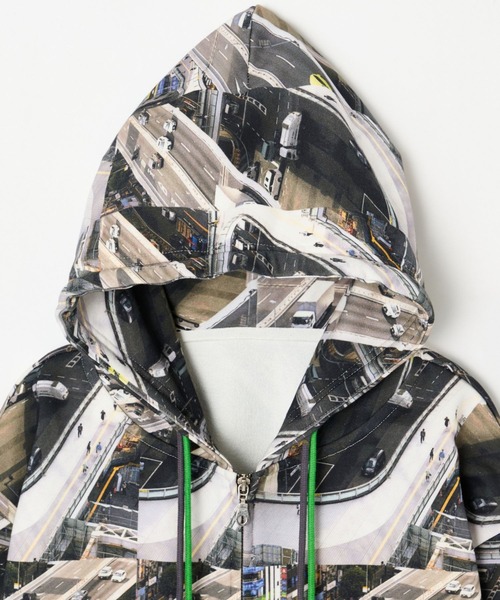 トップス BEEDEN PRINT OVER HOODIE PRINT OVER HOODIE – BEEDEN