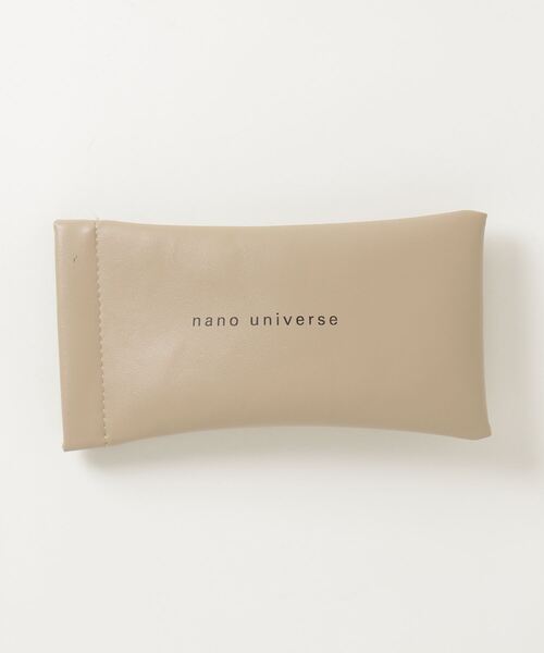 NANO universe(ナノユニバース)の「ツインブリッジラウンドサングラス(サングラス・レディース・シルバー/ゴールド・FREE)」の12枚目の写真
