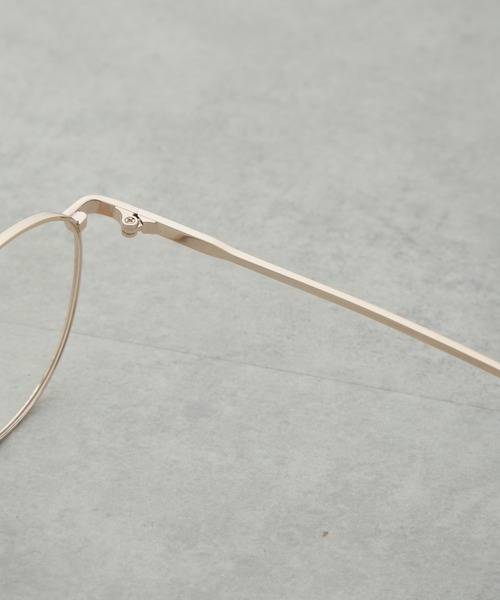 NANO universe（ナノユニバース）の「ツインブリッジラウンドサングラス（サングラス・レディース・シルバー/ゴールド・FREE）」の9枚目の写真