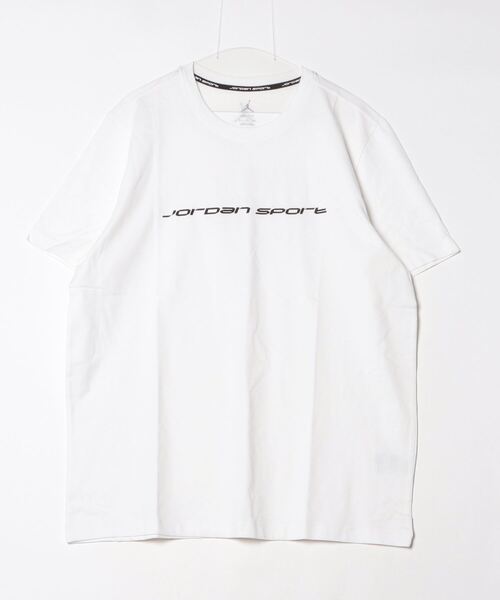 JORDAN BRAND(ジョーダンブランド)の「ジョーダン ジョーダン JD SPRT BRND DF S/S クルー(Tシャツ/カットソー・メンズ・ホワイト×ブラック/グレー・M/L/XL/2XL/S)」の1枚目の写真