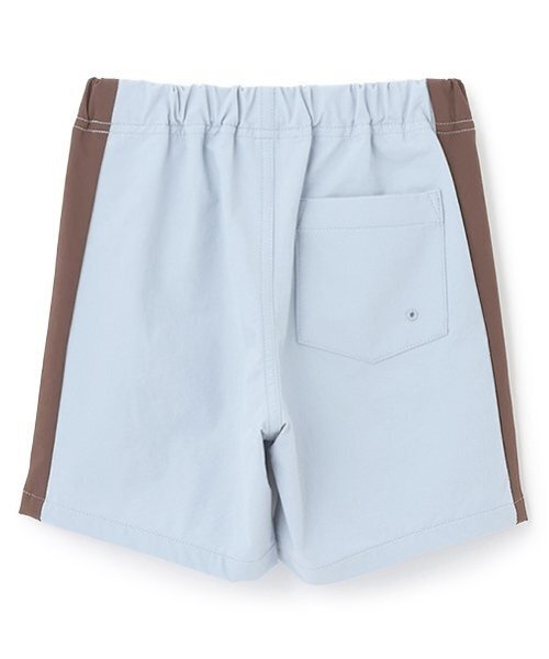 petit main（プティマイン）の「【水陸両用】サイドラインハーフパンツ（スイムグッズ・キッズ・サックスブルー/ダークブルー/ライトベージュ・80ｃｍ/110cm/100cm/120cm/90cm/130cm）」の10枚目の写真