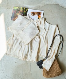 FREAK'S STORE | 限定展開 ワッフル ラッシュ セット 水着(カーディガン・キャミ・パンツ)(ラッシュガード)
