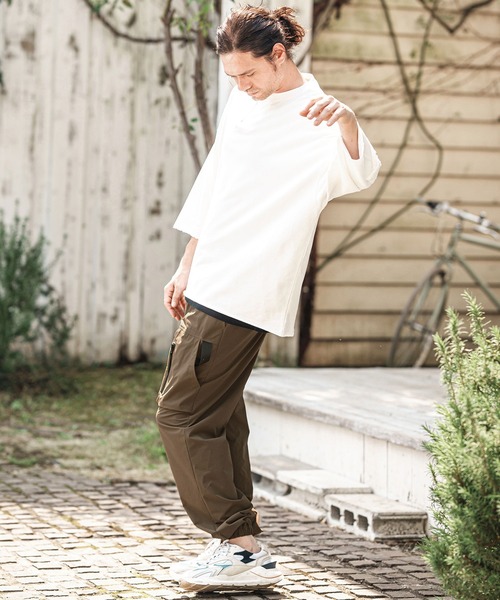 CAMBIO(カンビオ)の「mp13620- 撥水ナイロンストレッチキャンプパンツ(その他パンツ・メンズ・ブラック/オリーブ/カーキブラウン・S/M/L)」の15枚目の写真