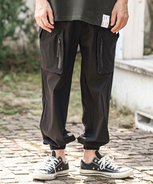 CAMBIO(カンビオ)の「mp13620- 撥水ナイロンストレッチキャンプパンツ(その他パンツ・メンズ・ブラック/オリーブ/カーキブラウン・S/M/L)」の16枚目の写真