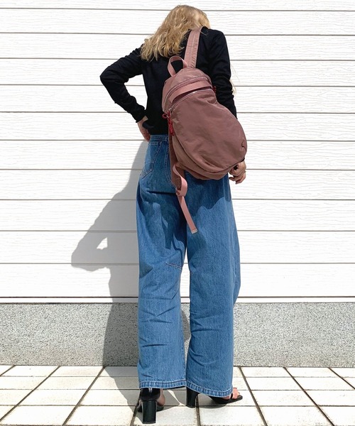 Q（キュー）の「ブロック切り替えプルオーバー（Tシャツ/カットソー・レディース・ブラック/ベージュ・MEDIUM）」の19枚目の写真