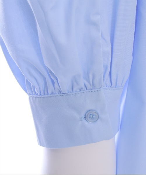 clear（クリア）の「ビッグリボンワンポイント刺繍半袖ブラウス[オフィスカジュアル 着回し抜群 大人 ガーリー]（シャツ/ブラウス・レディース・ピンク/サックスブルー/オフホワイト・F）」の15枚目の写真