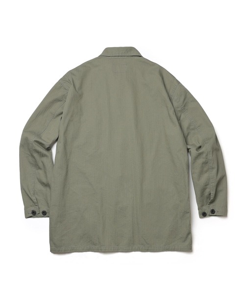 MR.OLIVE(ミスターオリーブ)の「US NAVY HERRINGBONE / 5-BUTTON COVERALL(カバーオール・メンズ・グリーン/ネイビー・SMALL/MEDIUM/LARGE)」の7枚目の写真