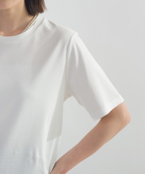 PICCIN(ピッチン)の「ロゴプレート付きTシャツ(Tシャツ/カットソー・レディース・ブラック/オフホワイト・M)」の18枚目の写真